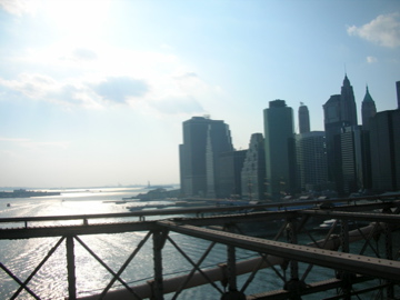 view from Brooklyn Bridge