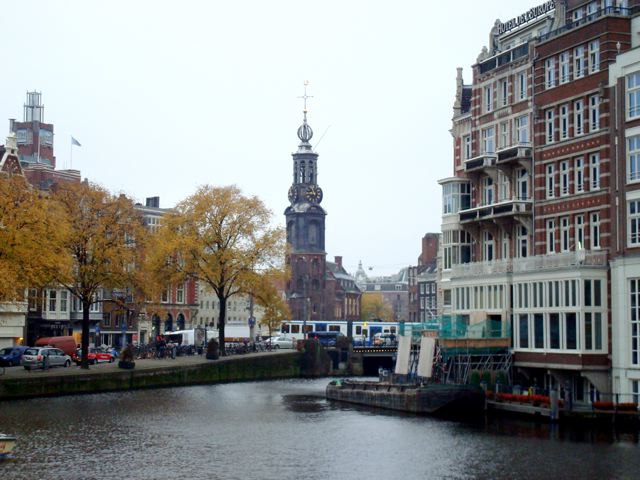 Near my hotel in Amsterdam