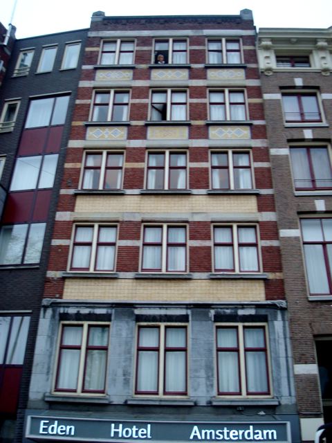 My hotel in Amsterdam