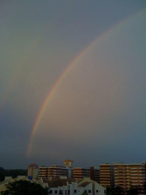Double rainbow...