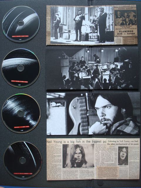 Neil Young Archives, Disc 0-Disc 3, Inside artwork