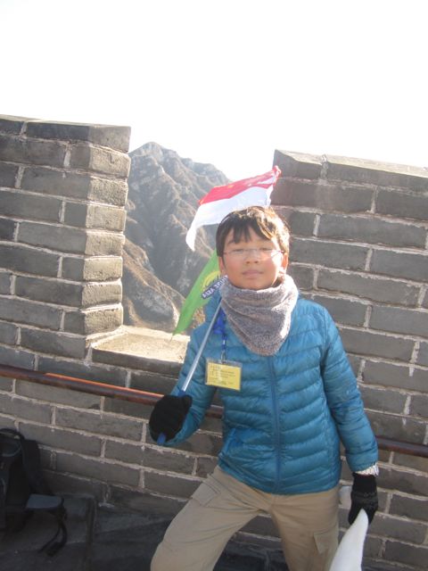 Zen at the Great Wall of China