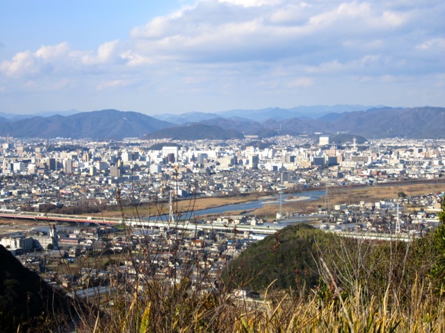 View of Himeji from Megayama