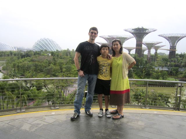 Checking out the Gardens By The Bay