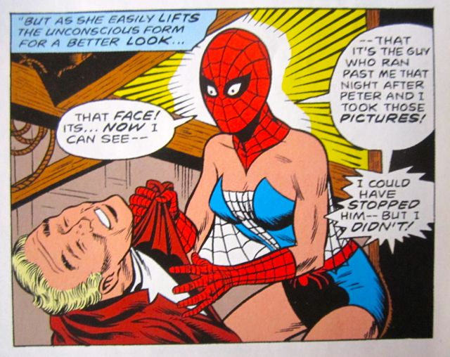 the not-so-amazing Spider-Girl