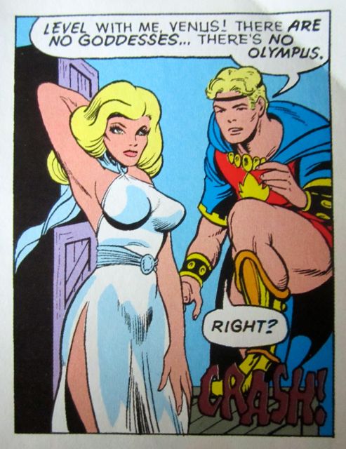 Venus loves sheer garments, of course...