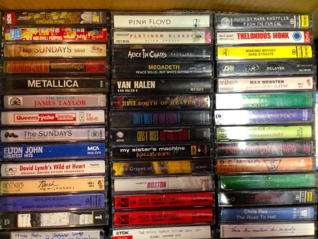 Love my old cassette tapes.