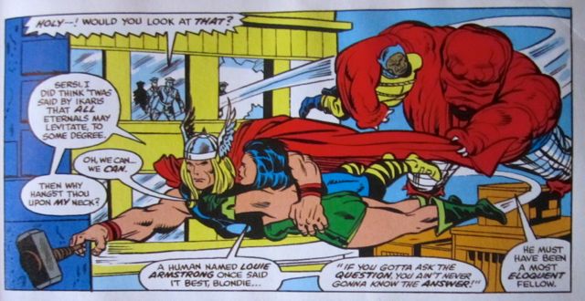 Love how Sirsi flirts with Thor here...