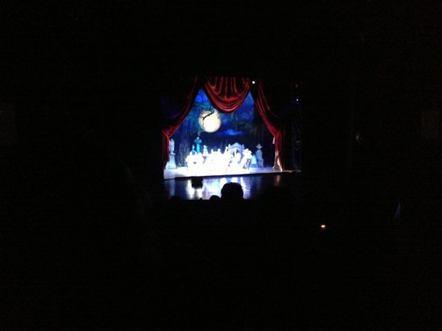 The Addams Family on stage